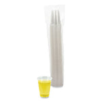 Translucent Plastic Cup, 7 oz. - 100ct. 25/CS (E7TRANS / BWKTRANSCUP7)