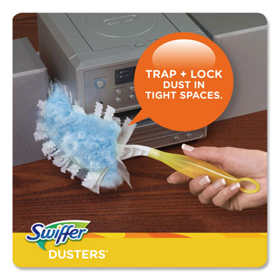Swiffer Duster Refills, Light Blue, Unscented, 10ct. Box - 4/CS (21459)