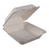 Empress Earth Hinged Lid Container, 1 Compartment, 8" x 8" x 3.19" - 100ct. 2/CS (EDHL-81)