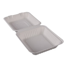 Load image into Gallery viewer, Empress Earth Hinged Lid Container, 1 Compartment, 8" x 8" x 3.19" - 100ct. 2/CS (EDHL-81)
