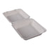 Empress Earth Hinged Lid Container, 1 Compartment, 8" x 8" x 3.19" - 100ct. 2/CS (EDHL-81)