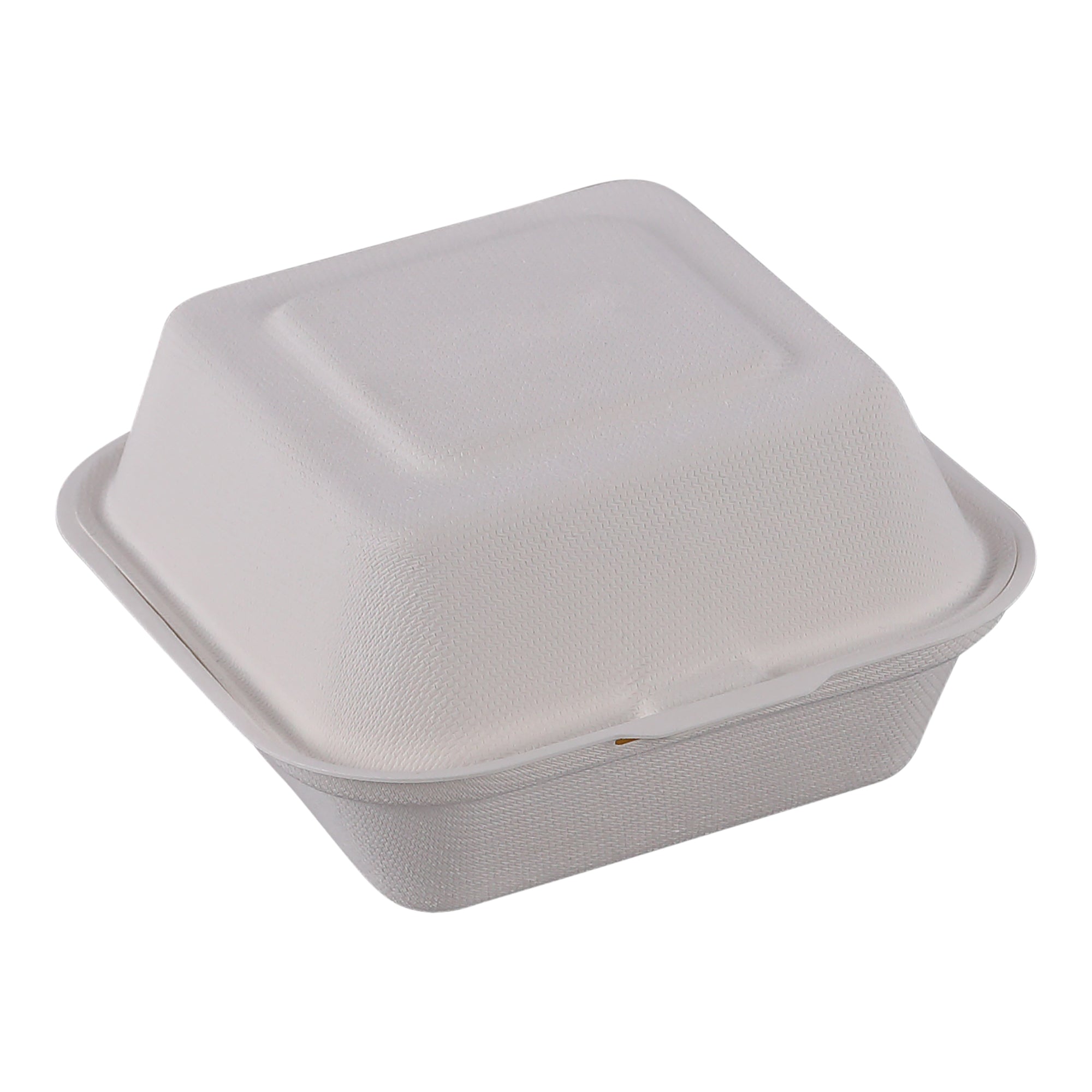 Empress Earth Hinged Lid Container, 1 Compartment, 6" x 6" x 3" - 125ct. 4/CS (EHL-66)