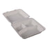 Empress Earth Hinged Lid Container, 3 Compartment, 9" x 9" x 3" - 100ct. 2/CS (EHL-93)