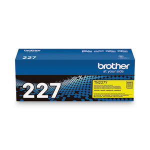 Brother TN227Y High-Yield Toner, 2,300 Page-Yield, Yellow