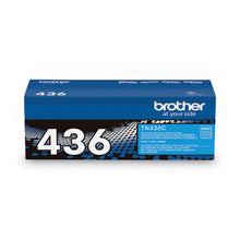 Load image into Gallery viewer, Brother TN436C Super High-Yield Toner, 6,500 Page-Yield, Cyan
