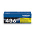 Brother TN436Y Super High-Yield Toner, 6,500 Page-Yield, Yellow