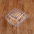 Empress Clear Hinged Container, 6" x 6", 1 Compartment, Vented, 150ct. - 2/CS (ECLPPHL-66)