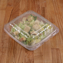 Load image into Gallery viewer, Empress Clear Hinged Container, 8" x 8", 1 Compartment, Vented - 200/CS (ECLPPHL-81)
