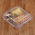 Empress Clear Hinged Container, 8" x 8", 3 Compartment, Vented - 200/CS (ECLPPHL-83)