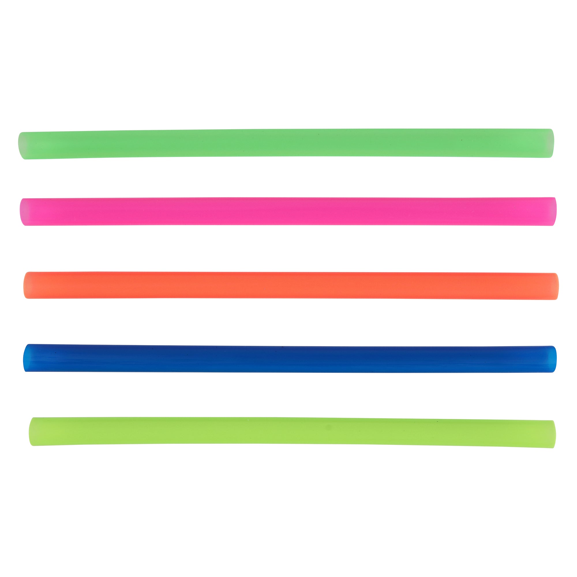 Straw, Wrapped, 9" Colossal Boba, 12MM Diameter, Neon, 500ct. Bag - 4/CS (E9BOBA-NE)