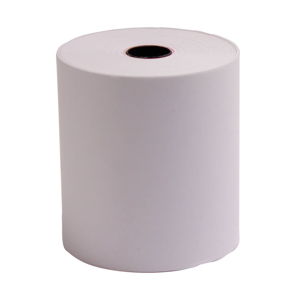 Bond Paper Roll, Receipt / Register Paper, 3" x 165' - 50/CS