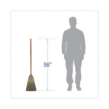 Load image into Gallery viewer, Warehouse Broom, Yucca/Corn Fiber Bristles, 56&quot; Long
