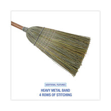 Load image into Gallery viewer, Warehouse Broom, Yucca/Corn Fiber Bristles, 56&quot; Long
