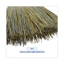 Load image into Gallery viewer, Warehouse Broom, Yucca/Corn Fiber Bristles, 56&quot; Long
