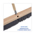 Push Broom, Gray Flagged Poly Bristles, 18" (Handle Sold Separately)