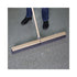 Push Broom, Gray Flagged Poly Bristles, 36" (Handle Sold Separately)