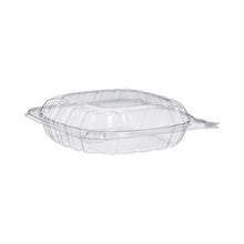 Load image into Gallery viewer, Dart ClearSeal Hinged Lid Plastic Container, Clear, 5.4" x 5.3" x 2.6", 125ct. - 4/CS (C53PST1)
