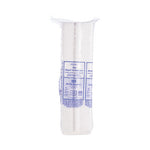 Dart Hinged Lid Styrofoam Hot Dog Container, 3.8" x 7.1" x 2.3", White - 125ct. 4/CS (72HT1)