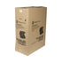 Pactiv SmartLock Hinged Lid Styrofoam Container, Black, 3 Compartment, 9" x 9.5" x 3.25" - 150/CS
