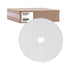 Floor Pad, 24", White Polishing - 5/CS