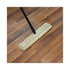 Fiberglass Broom Handle, Nylon Plastic, Threaded End, 1" x 60", Black (BWK636)