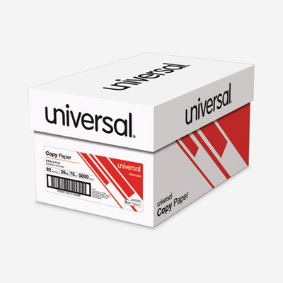 Copy Paper, 8 1/2" x 11", 92 Bright, 20lb. Bond Weight - 5000/CS