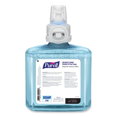 Purell Healthy Soap Gentle and Free Foam for ES8 Dispensers, Fragrance Free, 1200ML - 2/CS (7772-02)