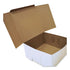 Lock Corner Bakery Box, White, 12" x 12" x 6", Non-Window - 50/BNDL (1589 / 0989)