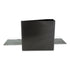 Universal Slant D-Ring View Binder, 3 Rings, 4" Capacity, 11" x 8.5", Black