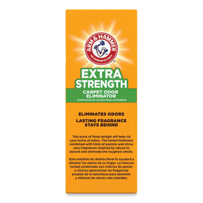 Arm & Hammer Deodorizing Carpet Cleaning Powder, Fresh Scent, 30 oz. Box - 6/CS (33200-11538)
