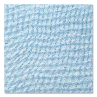 Rubbermaid Commercial Microfiber Cleaning Cloths, 16" x 16", Blue - 24/Pack (1820583)
