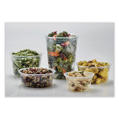 Fabri-Kal Clear Microwavable Deli Container, 12 oz. - 50ct. 10/CS (PK12SC)