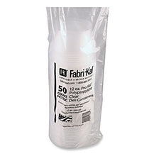 Load image into Gallery viewer, Fabri-Kal Clear Microwavable Deli Container, 12 oz. - 50ct. 10/CS (PK12SC)
