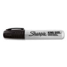 Load image into Gallery viewer, Sharpie King Size Permanent Marker, Broad Chisel Tip, Black - 12ct.
