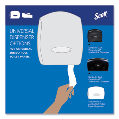 Scott Essential 2-Ply Jr. Jumbo Toilet Tissue 1000' - 12/CS (67805)