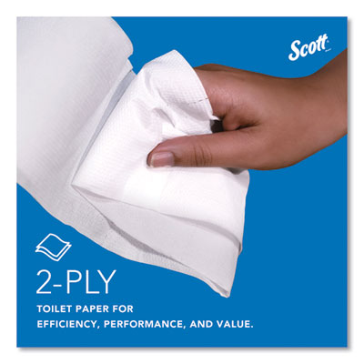 Scott Essential 2-Ply Jr. Jumbo Toilet Tissue 1000' - 12/CS (67805)