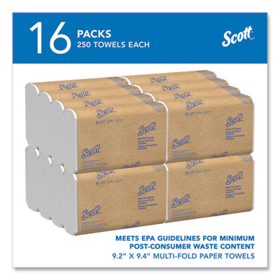Scott Essential White Multifold Paper Towels - 4000/CS (01804)