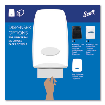 Scott Essential White Multifold Paper Towels - 4000/CS (01804)