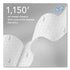 Scott Pro Hard Roll Paper Towels for Blue Core Dispensers, 1-Ply, 1150' - 6/CS (25702)