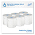 Scott Pro Hard Roll Paper Towels for Blue Core Dispensers, 1-Ply, 1150' - 6/CS (25702)