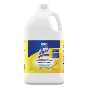 Lysol PRO Disinfectant Deodorizing Cleaner Concentrate, Lemon Scent, 1 Gallon - 4/CS (99985)