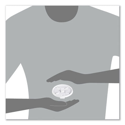 Dart Lid, 10 oz., Lift N' Lock, 100ct. - 10/CS (10FTL)