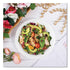Dart White Styrofoam Plate, 10 1/4", 1 Compartment - 125ct. 4/CS (10PWCR)