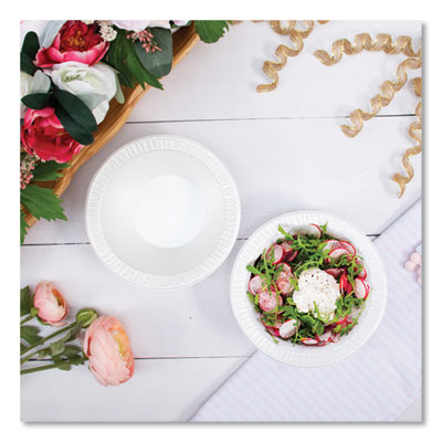 Dart Styrofoam Bowl, 12 oz. - 125ct. 8/CS (12BWWC)
