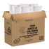 Dart Hinged Lid Styrofoam Container, 5.38" x 5.5" x 2.88", White, 125ct. - 4/CS (50HT1)