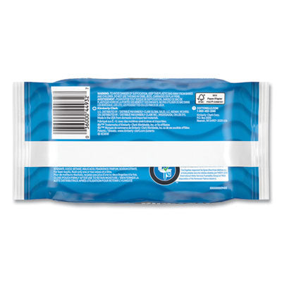 Cottonelle Fresh Care Flushable Cleansing Wipes, 1-Ply, 3.75" x 5.5", White, 42/Pack - 12/CS (44932)
