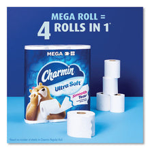 Load image into Gallery viewer, Charmin Ultra Soft Toilet Tissue, Mega Roll, 224 Sheets/Roll - 18/CS (08797)
