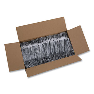 Boardwalk Heavyweight Individually Wrapped Plastic Fork, Black - 1000/CS