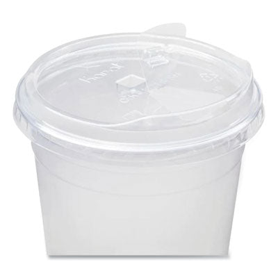 Karat Strawless Sip Lid for 32 oz. PET Cups - 1000/CS (C-KC107TS-SH)