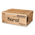 Karat PET Cup Lid, No Hole Flat Lid, fits 12 to 24 oz. Cold Cups - 1000/CS